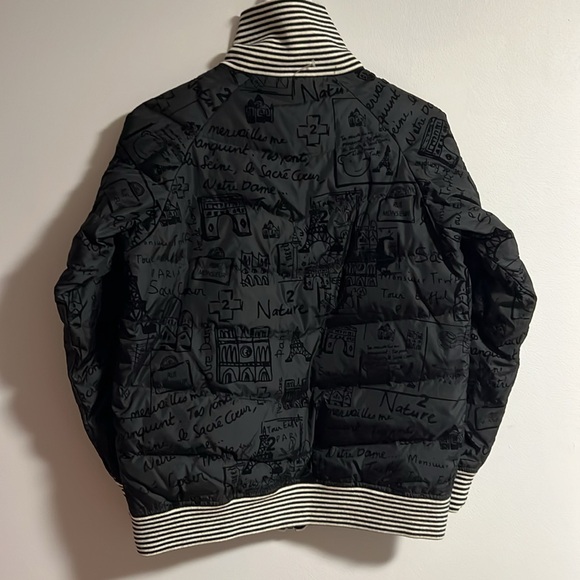 JC de Castelbajac | Vintage Script Doodle Down Jacket - Picture 2 of 11